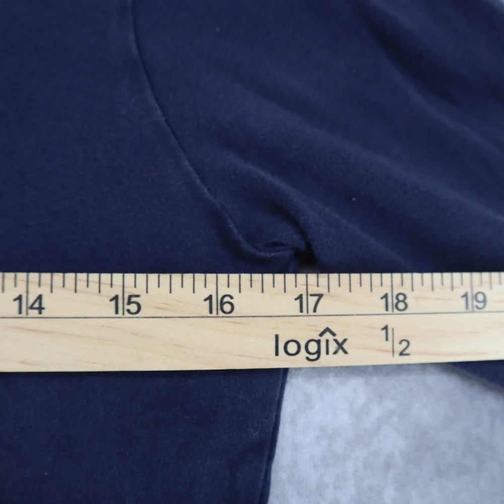 Vintage Gap Long Sleeve Y2K Navy Stretch Long Sleeve Tee Shirt Cotton Fits XS